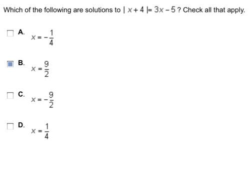 Algebra]  would the answer only be b?