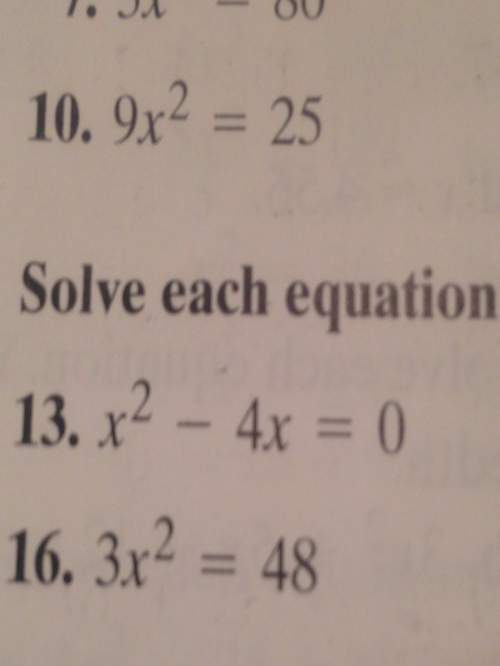 How do you solve the equation by factoring or square roots ex: x^2-4x=0