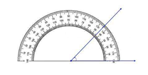 What is the measure of this angle?  a) 44°  b) 56°  c) 136°  d) 144° &lt;