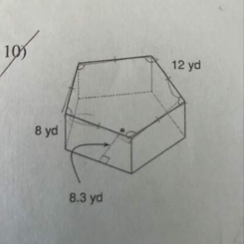 Find the surface area of a pentagon