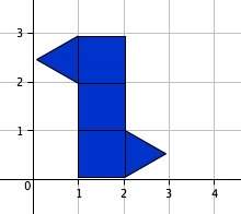 Pleaze  the net of a prism is shown on the coordinate plane. what is the surface area of