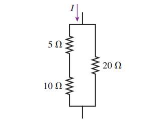 How much power is the 20ω resistor dissipating?  -- the 10ω resistor in the figure (figu