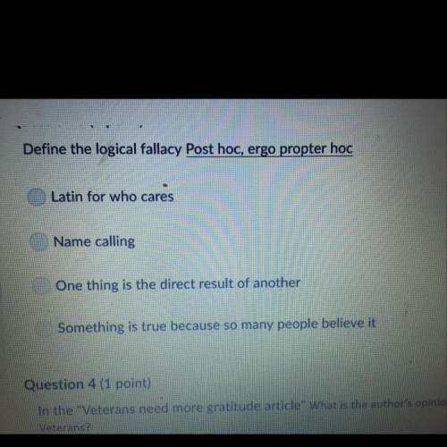 Define the logical fallacy post hoc, ergo propter hoc