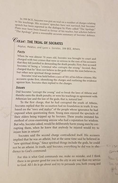 Ihave a law home work which is also kind of connected to english. we have a sheet about "the trial o