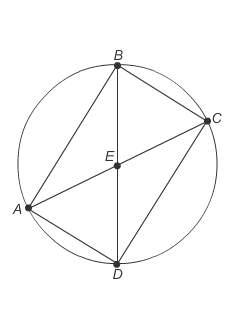 Which line segments are diameters of circle e?  choose all answers that are correct.
