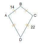 What is the length of line segment bc?  8 units 14 units 22 units 36 u