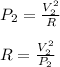 P_2 = \frac{V_2^2}{R}\\\\ R = \frac{V_2^2}{P_2}