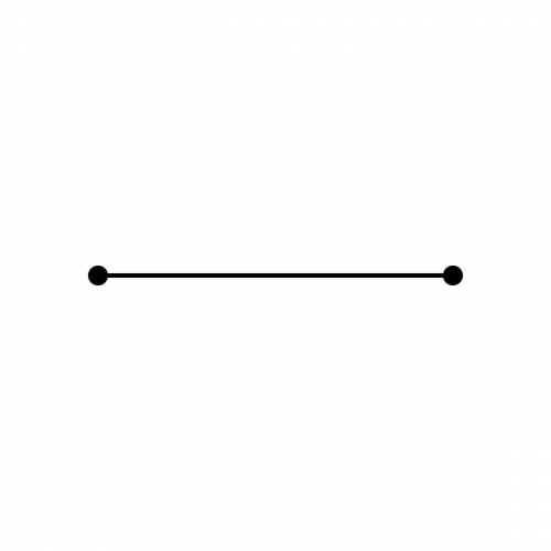 A line segment is defined by which of the following statements?