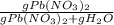 \frac{gPb(NO_{3})_{2}}{gPb(NO_{3})_{2}+gH_{2}O}