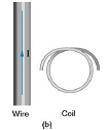 Referring to bellow, what is the direction of the current induced in the coil if the current in the