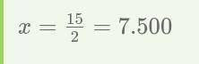 -10+x/1.5=-5 solve for x