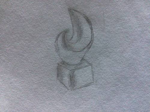 Is anyone good at drawing here. Can someone give me an example of drawing of a sculpture that can be