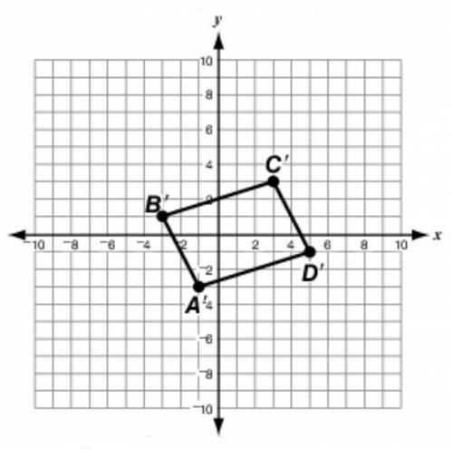 Which sequence of transformations will result in a parallelogram with vertices A(−2, 1), B(−4,−3), C
