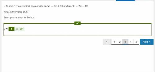 [2(x + 10)1° What is the value of x? (3x - 30) Enter your answer in the box x=