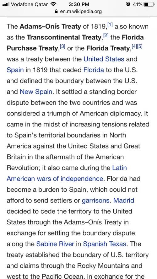 Why was the u.s. worried of a spanish florida?