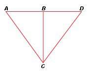 If bc bisects the angle acd, then b is the midpoint of ad. a. true b. false&lt;