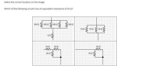 Which of the following circuits has an equivalent resistance of 30 ω?