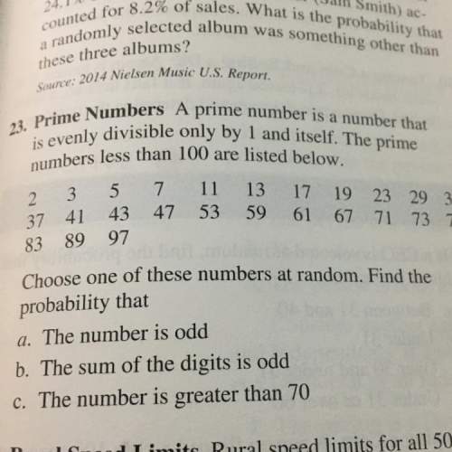 23. a prime number is a number that is evenly divisible only by 1 and itself. the prime