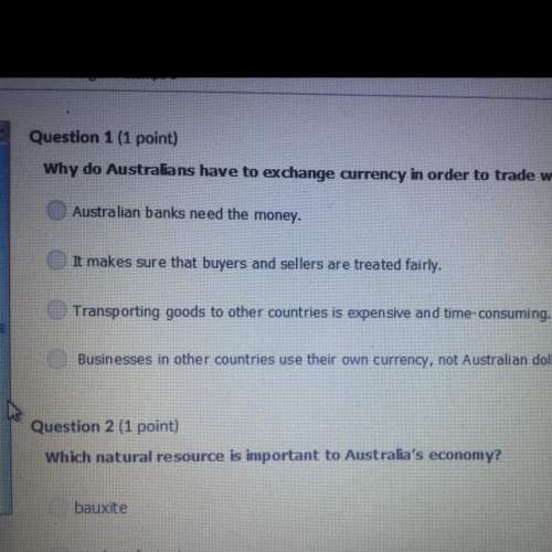Why do australians have to exchange currency in order to trade with other countries i needs