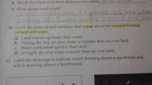 Ineed with this science question. can anyone me ? the topic is talking about winds 6th grade stan