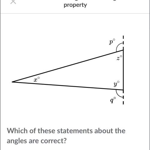 Which 2 statements are correct  a) q=x+y b) p=x+y c) p=x+z d) q=x+z m