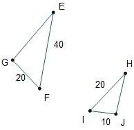 In the diagram, m∠f = 60°. to prove that the triangles are similar by the sa