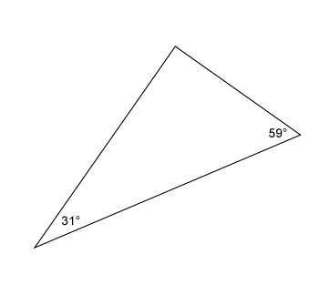 Which is a correct classification for the triangle?