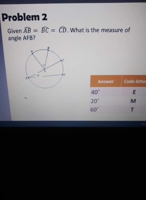 Given ab= bc= cd. what is the measure of angle afb?