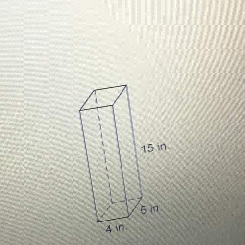 what is the surface area of the rectangular prism? ?