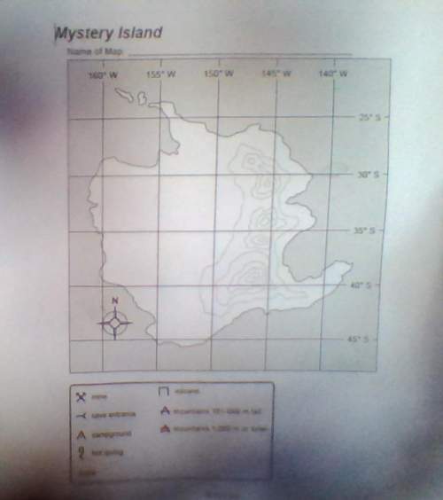 your job is to provide a map of the island that can be used by tourists. use the clues