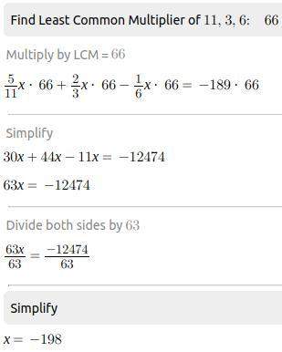 Combine like terms to solve equations ​