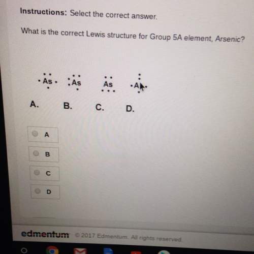 What is the correct lewis structure for group 5a element arsenic?