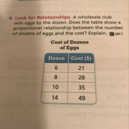 Awholesale club sells eggs by the dozen. does the table show a proportional relationship between the