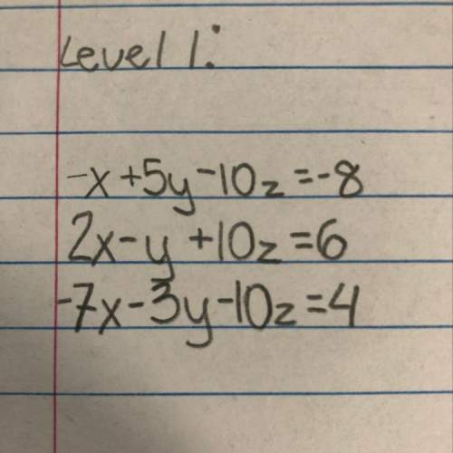 Systems of equations. can someone solve and show work for.