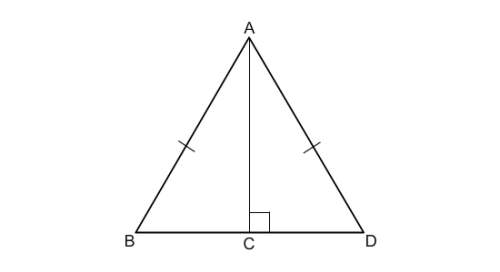 Is there enough information to conclude that the two triangles are congruent? if so, which is the c