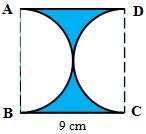 The following three shapes are based only on squares, semicircles, and quarter circles. find the per