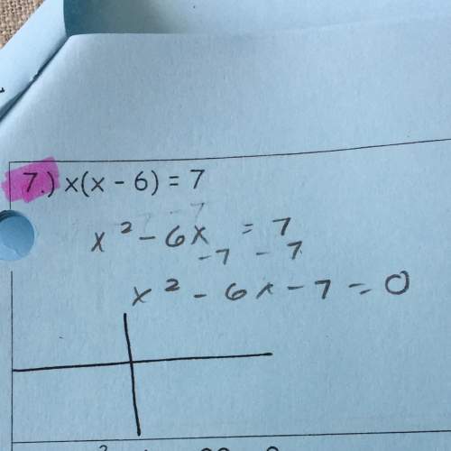 Can someone answer this for me (number 7 with quadratic equations algebraically)