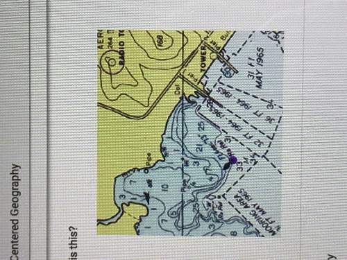 What kind of map is this?  a. military  b. aeronautical  c. nautical &lt;