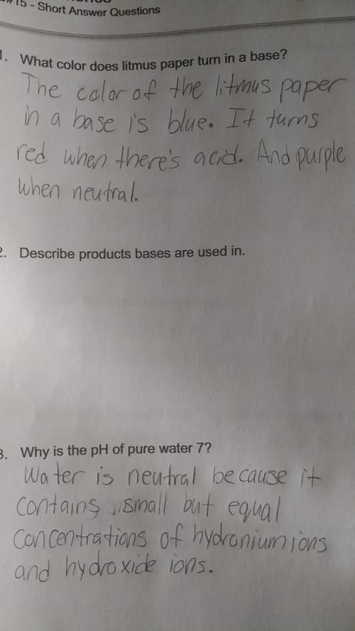 Describe products bases are used in.i don't get how it's worded. it's on acids and bases
