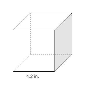 what is the volume of this cube?  enter your answer as a decimal in this box.