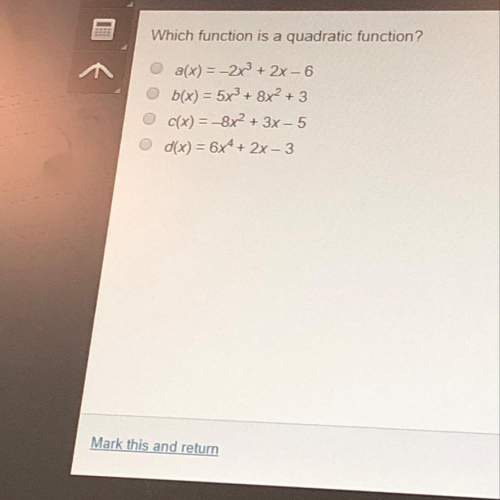Which function is quadratic function?