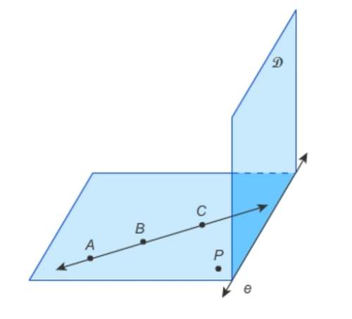 Which correctly names a point, line, or plane in the figure?