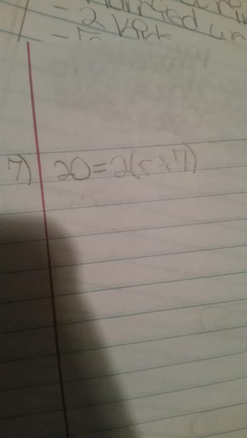 20=2(r+7) i need with this equation