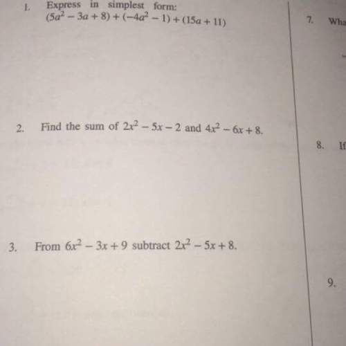 Ineed with how to solve these problems