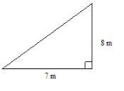Find the length of the missing side. leave your answer in simplest radical form. the triangle
