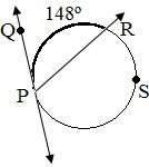 How would i find the measurement of angle qpr?