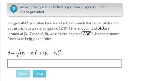 15 points! what is the length of ab? use the distance formula to you decide.