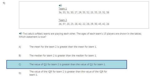 Ithink i know the answer, but i just want confirmation, so is the answer c?