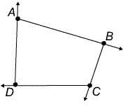 Which statement is true about the segment connecting points b and c?