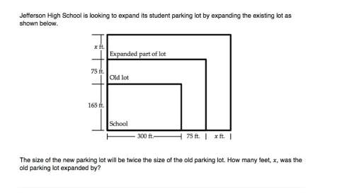 Jefferson high school is looking to expand its student parking lot by spanding the existing lot as s